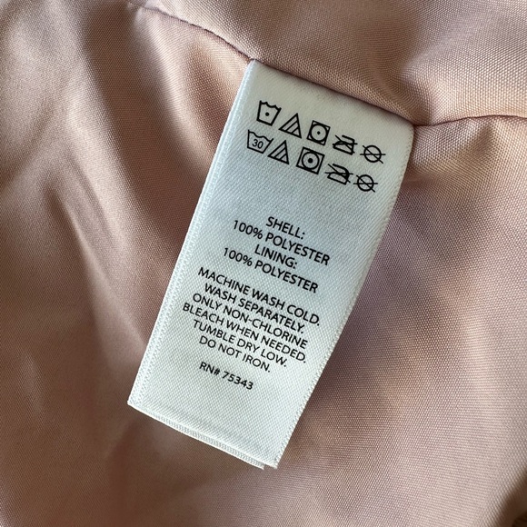 RACHEL ZOE Blush PINK Teddy Bear Coat Size Medium - Picture 5 of 14